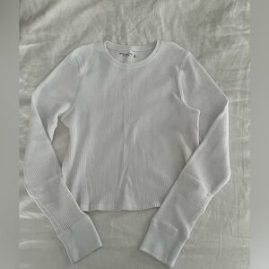 Abercrombie waffle knit shirt